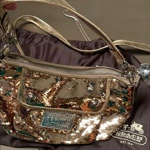 Rare Coach poppy gold